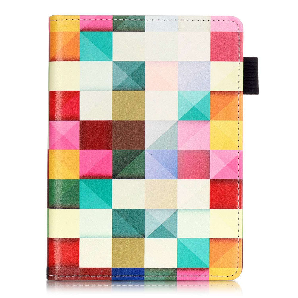 558 PU Leather Painted Protective Cover with Auto Sleep Wake Up Function for Kindle