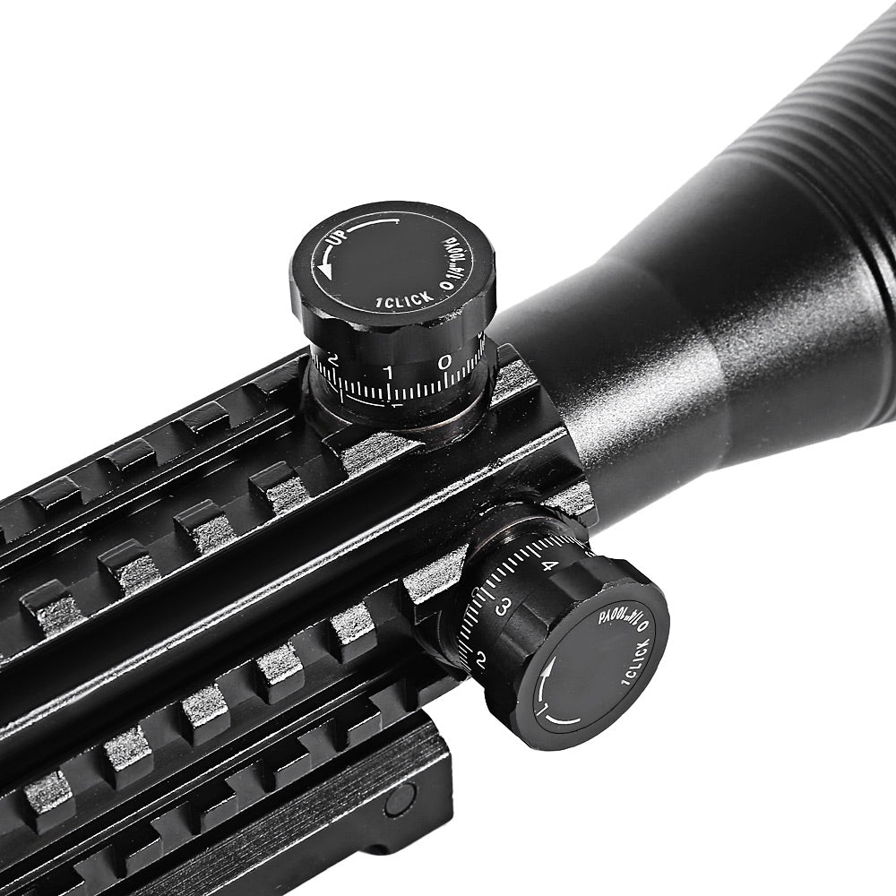 C4 - 16 X 50 EG Water Resistant Scope Laser Hunting Kit