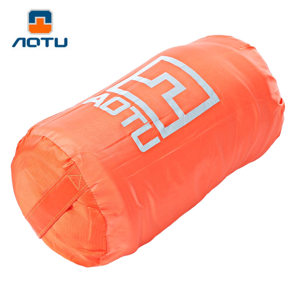 AOTU Outdoor Camping Traveling Ultra-light Multifunctional Portable Warm Polar Fleece Sleeping Bag