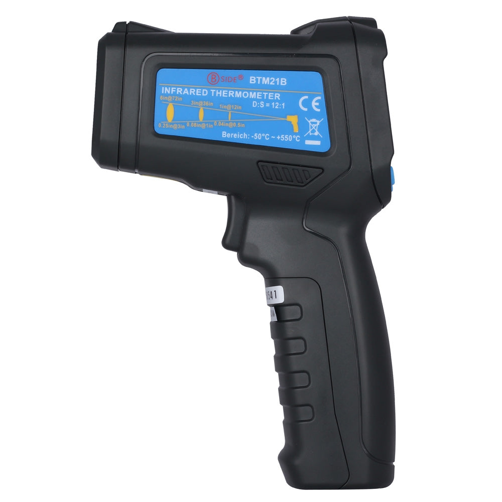 BSIDE BTM21B Non-contact Infrared Laser Thermometer Color LCD Display Handhold Test Device