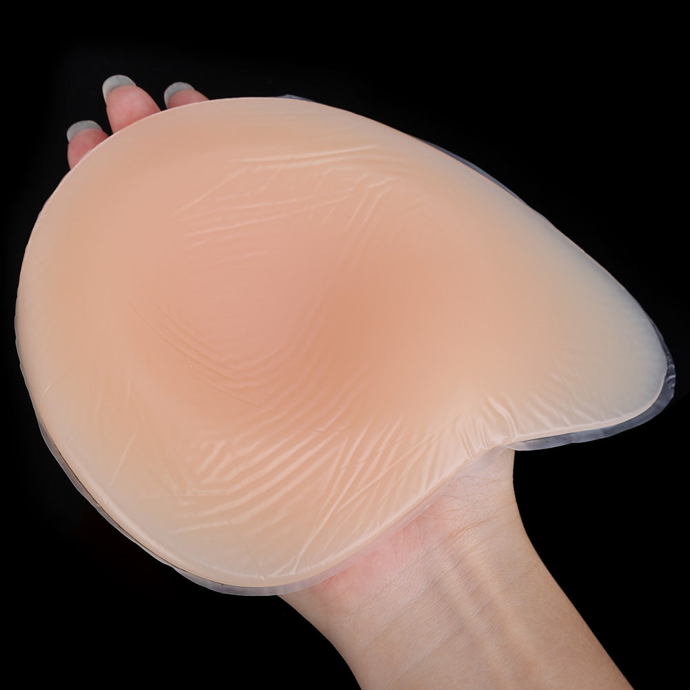 1pcs Helical Medical Silicone Implanted Breasts Right Fake Chest Postoperative Recovery Type