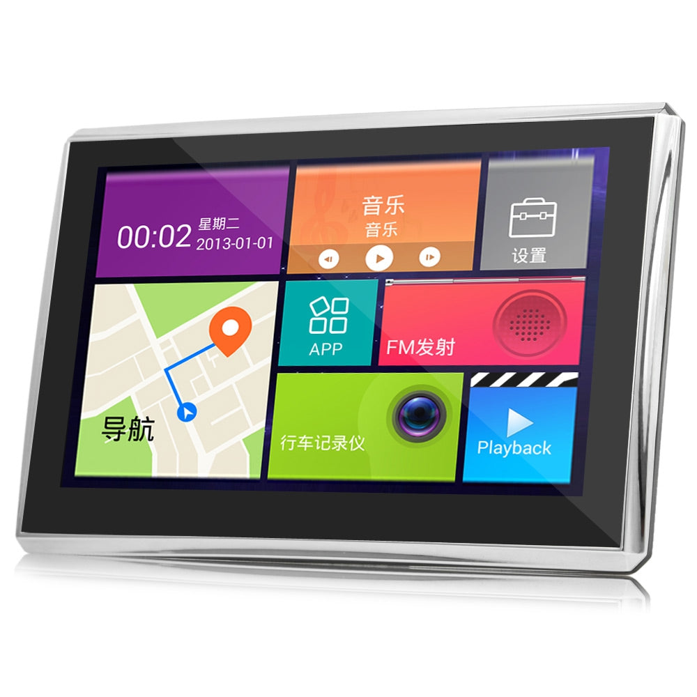5 inch Android 4.4 Car Tablet GPS 170 Degree Wide Angle 1080P DVR Recorder WiFi / FM Transmitter...