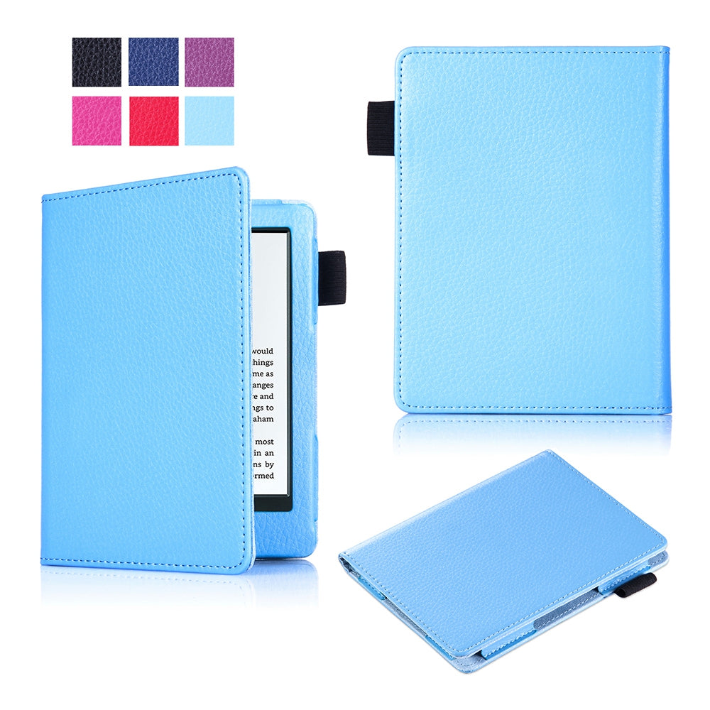 558 Lichee Grain PU Leather Magnetic Flip Protective Cover with Auto Sleep Wake Up Function for ...