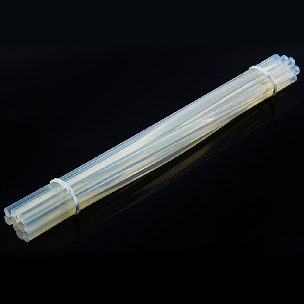 7 x 270mm Translucent Hot Melt Stick for Electric Glue Gun Craft Album Repair - 10PCS
