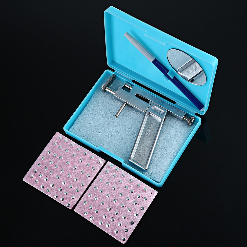 Disposable Safe Body Piercing Gun Box Pen Earrings Mirror
