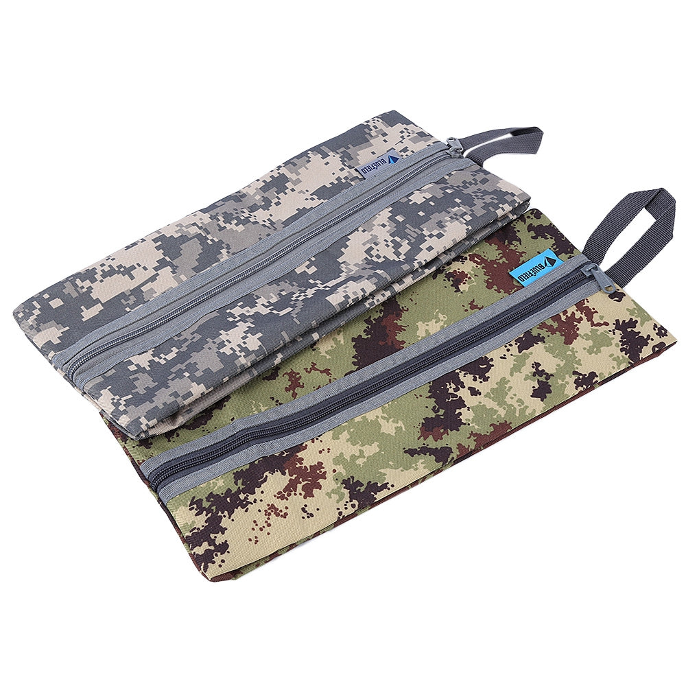 Bluefield Multifunctional Thick Camouflage Travel Shoes Storage Wash Bag