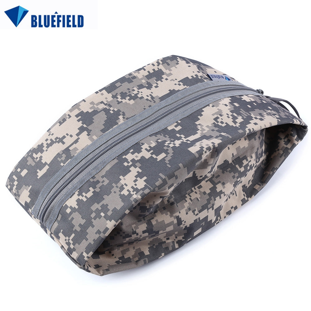 Bluefield Multifunctional Thick Camouflage Travel Shoes Storage Wash Bag