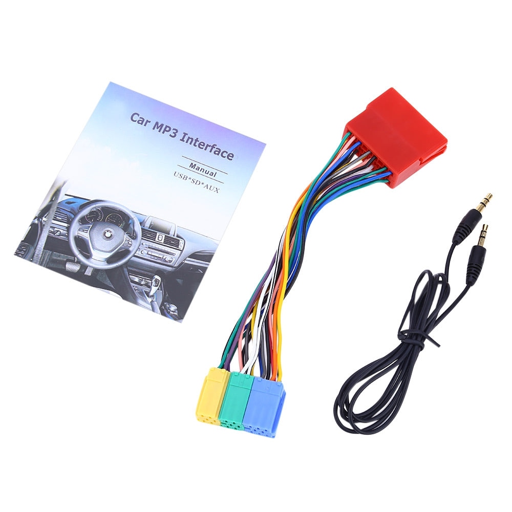 Car MP3 Interface USB / SD Data Cable Audio Digital CD Changer for Audi