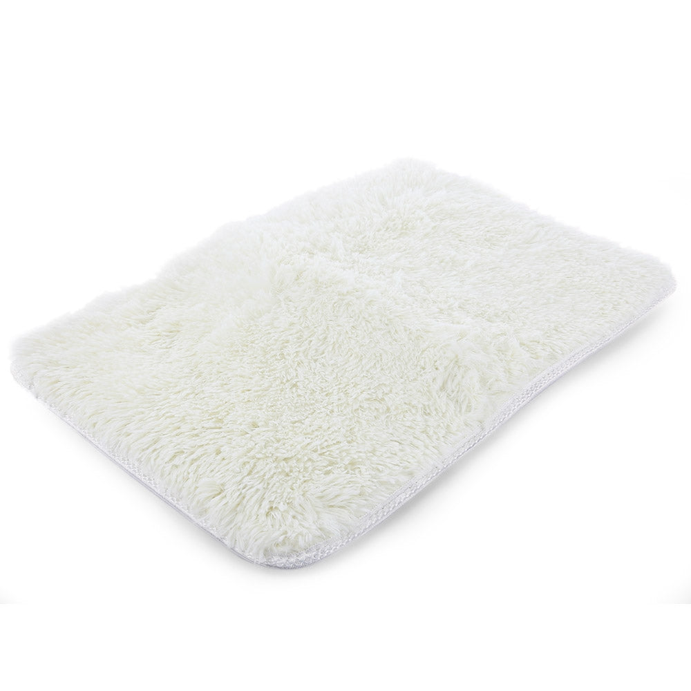 40 x 60CM Soft Shaggy Bathroom Bedroom Anti-slip Bath Mat