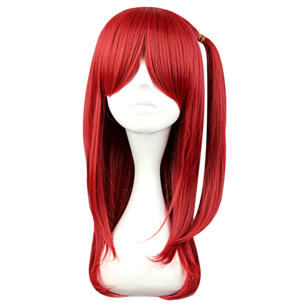 60CM Natural Straight Wigs Cosplay Party for Magi The Labyrinth of Magic Morgiana Roseate Figure
