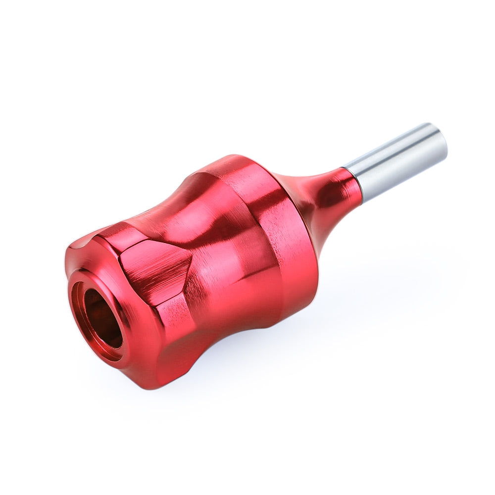 Carved Arched Short Aluminum Alloy Tattoo Machine Cartridge Grip Tube for Motor Gun