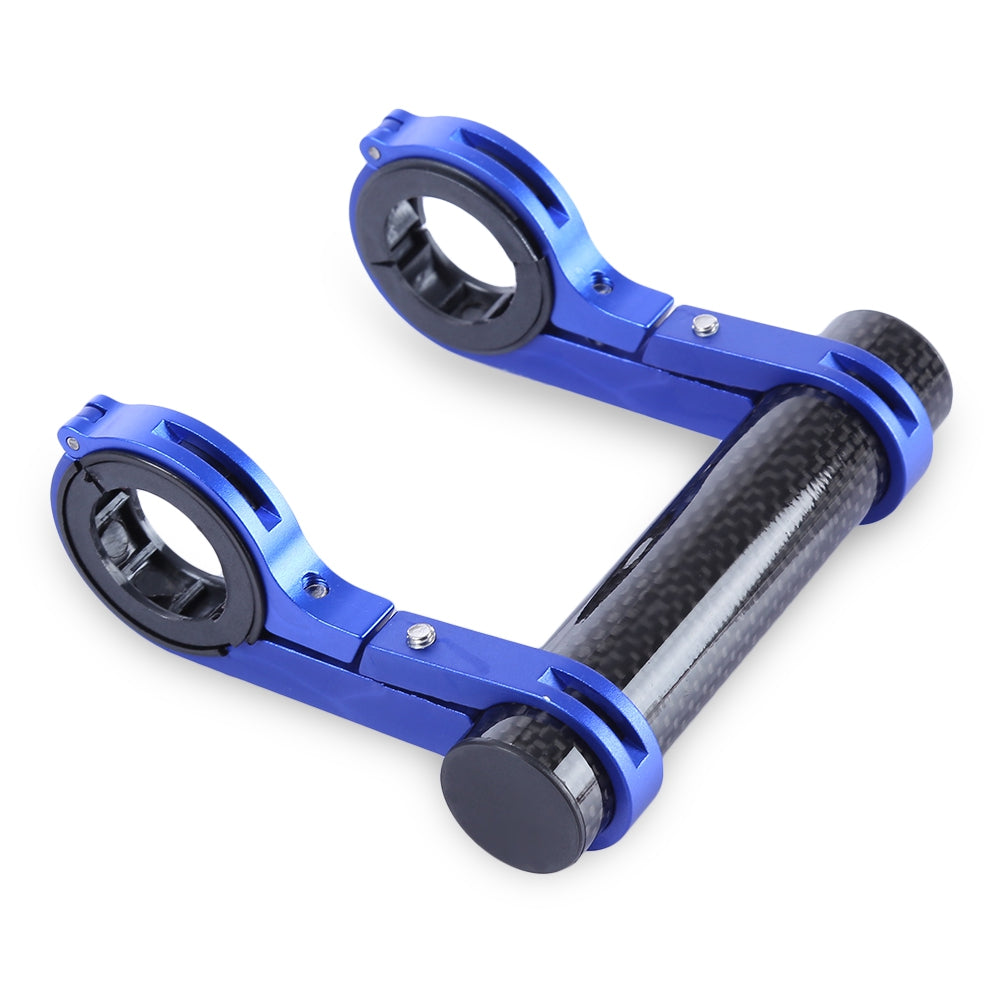 Bike Extended Seat MTB Double Handlebar Mount Extender Holder Computer Clip