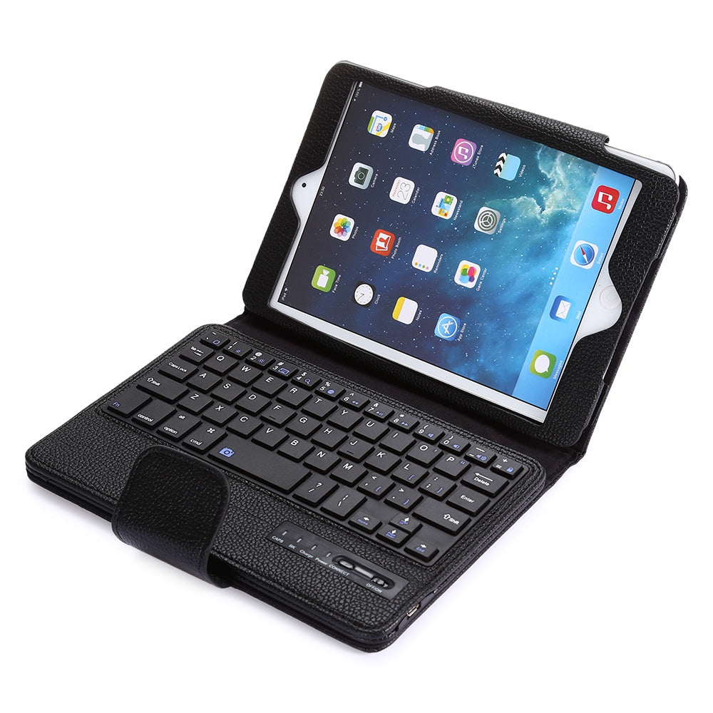 2 in 1 Bluetooth 3.0 Keyboard PU Leather Protective Full-body Case for iPad Mini 1 / 2 / 3 with ...