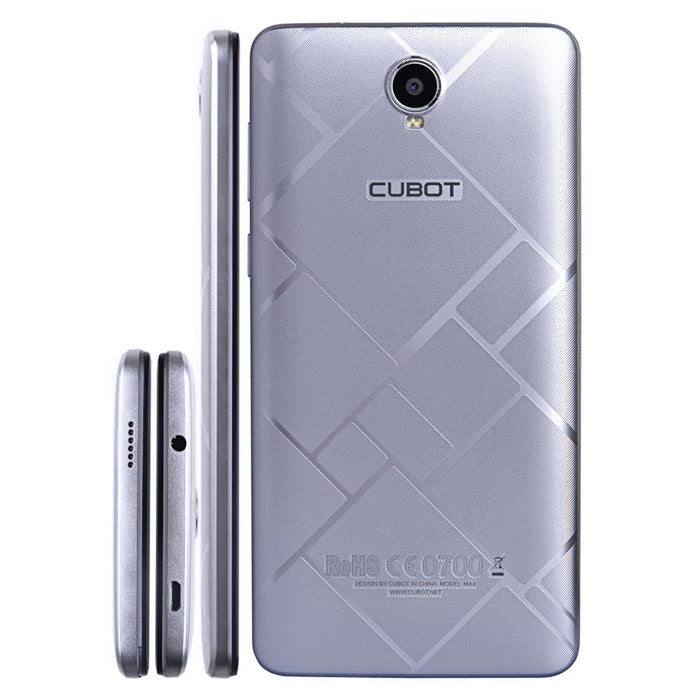 Cubot Max Android 6.0 6.0 inch 4G Phablet MTK6753 1.3GHz Octa Core 3GB RAM 32GB ROM OTG Hotknot ...
