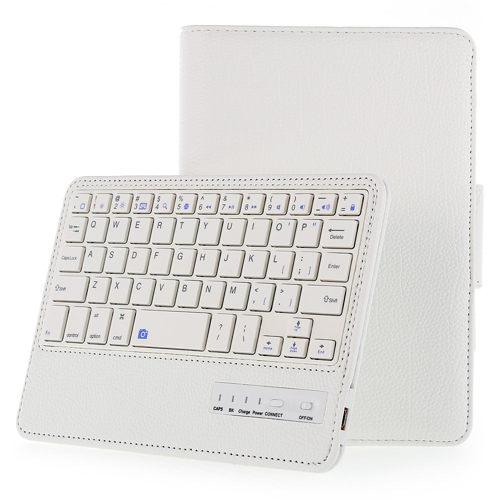 2 in 1 Bluetooth 3.0 Keyboard PU Leather Protective Full-body Case for iPad Mini 1 / 2 / 3 with ...