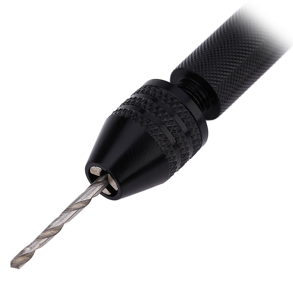 0.4MM - 2MM 11pcs High Speed Steel Hand Twist Drill Rotary Tool