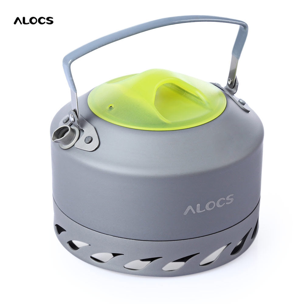 ALOCS CW - K07 0.9L Aluminum Alloy Camping Picnic Coffee Water Kettle