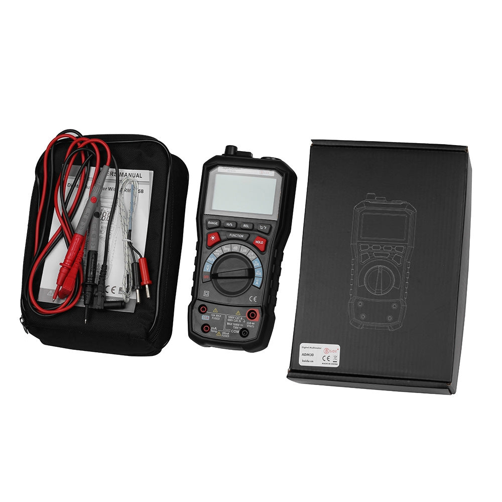 BSIDE ADM30 Digital Multimeter Temperature / Lux / Humidity Measurer