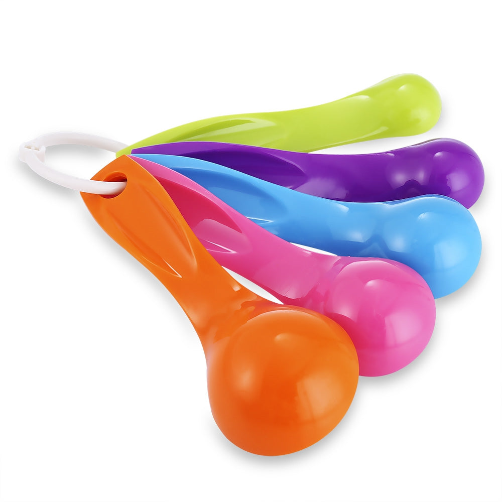 5PCS Plastic Measuring Spoon Cup for Home Kitchen