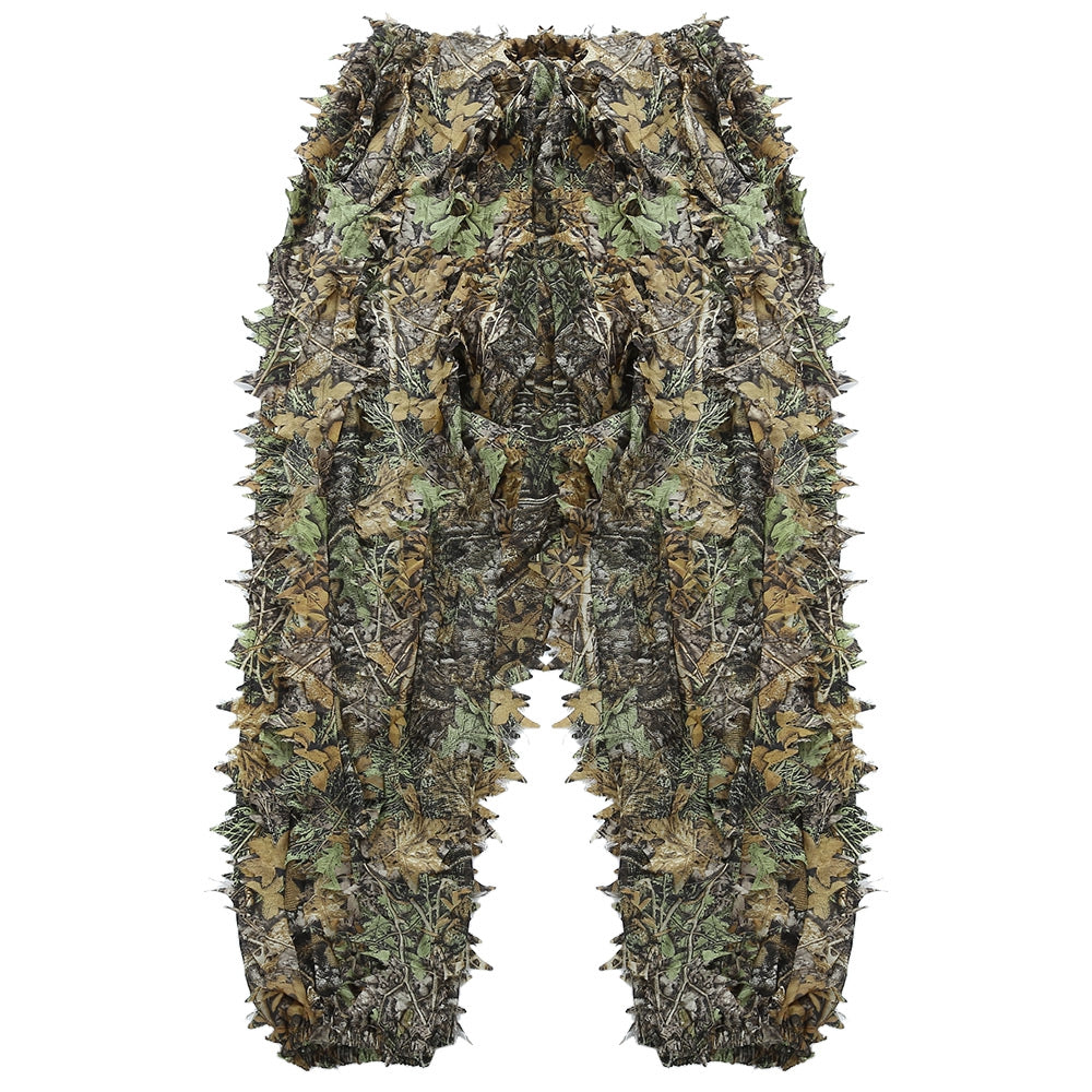 3D Leafy Camouflage Jungle Bionic Suit Set for Outdoor Hunting