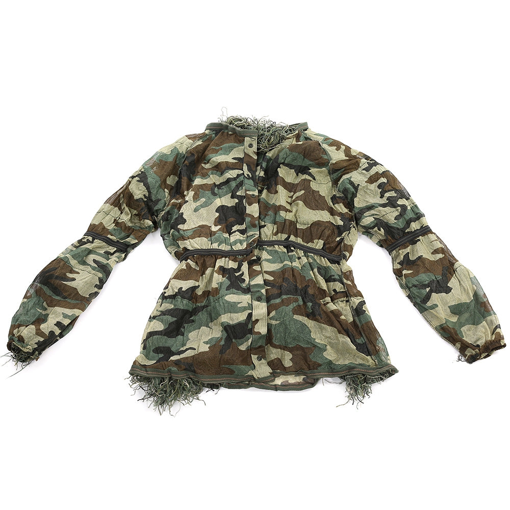 Camouflage Jungle Hunting Ghillie Suit Set Woodland Sniper Birdwatching Poncho