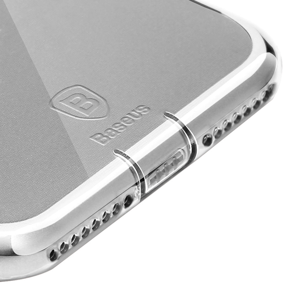 Baseus 5.5 inch Ultra Slim Transparent Protective Dustproof Comfortable Phone Case Protector Cov...
