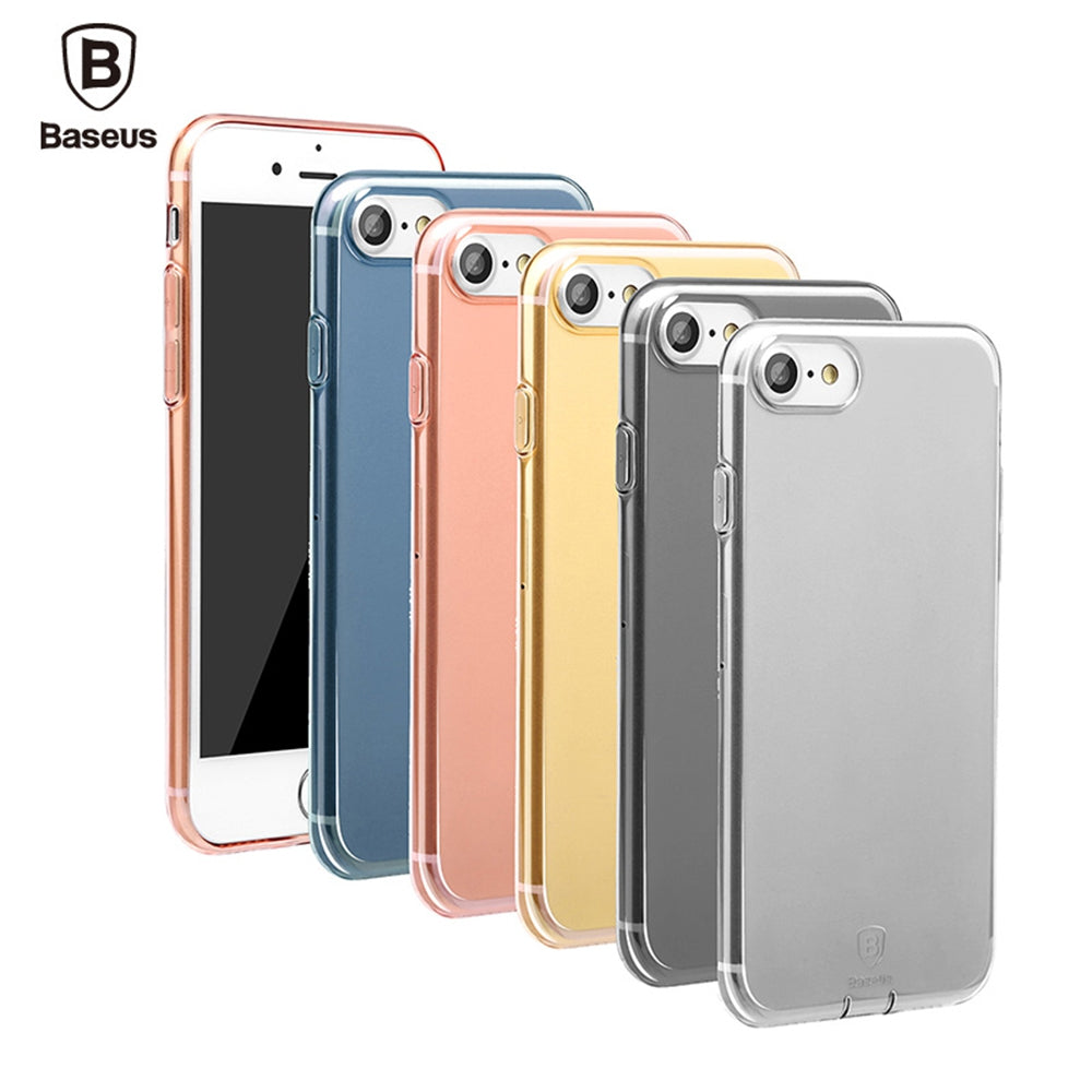 Baseus 5.5 inch Ultra Slim Transparent Protective Dustproof Comfortable Phone Case Protector Cov...