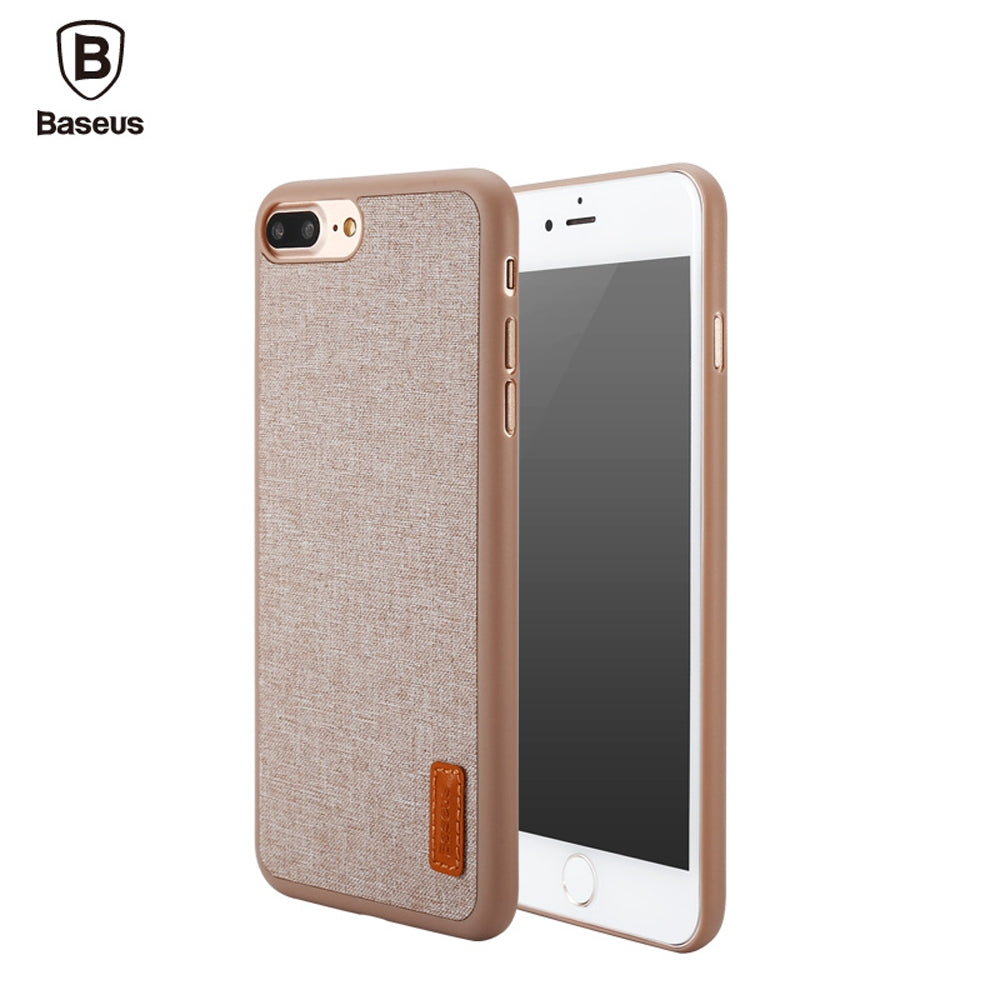 Baseus Grain Series 5.5 inch Protective Dustproof Mobile Phone Back Case Cover for iPhone 7 Plus