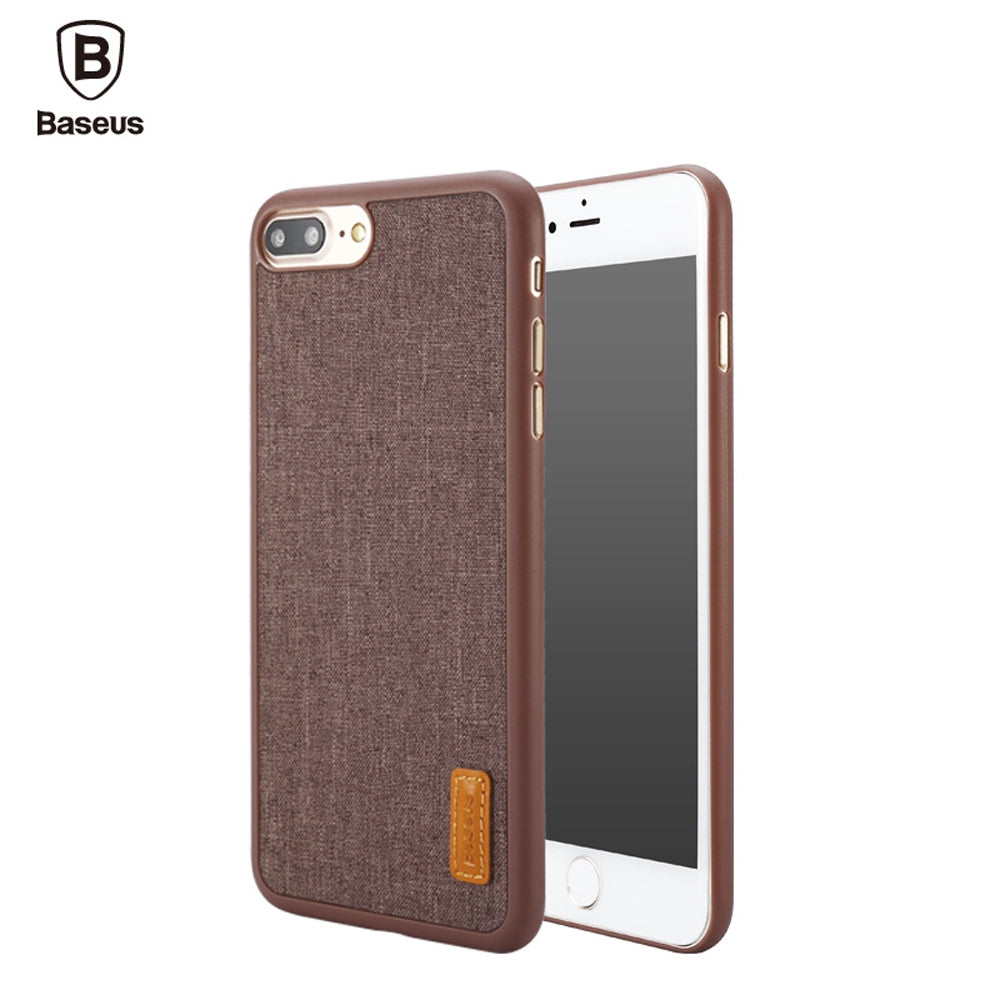 Baseus Grain Series 5.5 inch Protective Dustproof Mobile Phone Back Case Cover for iPhone 7 Plus