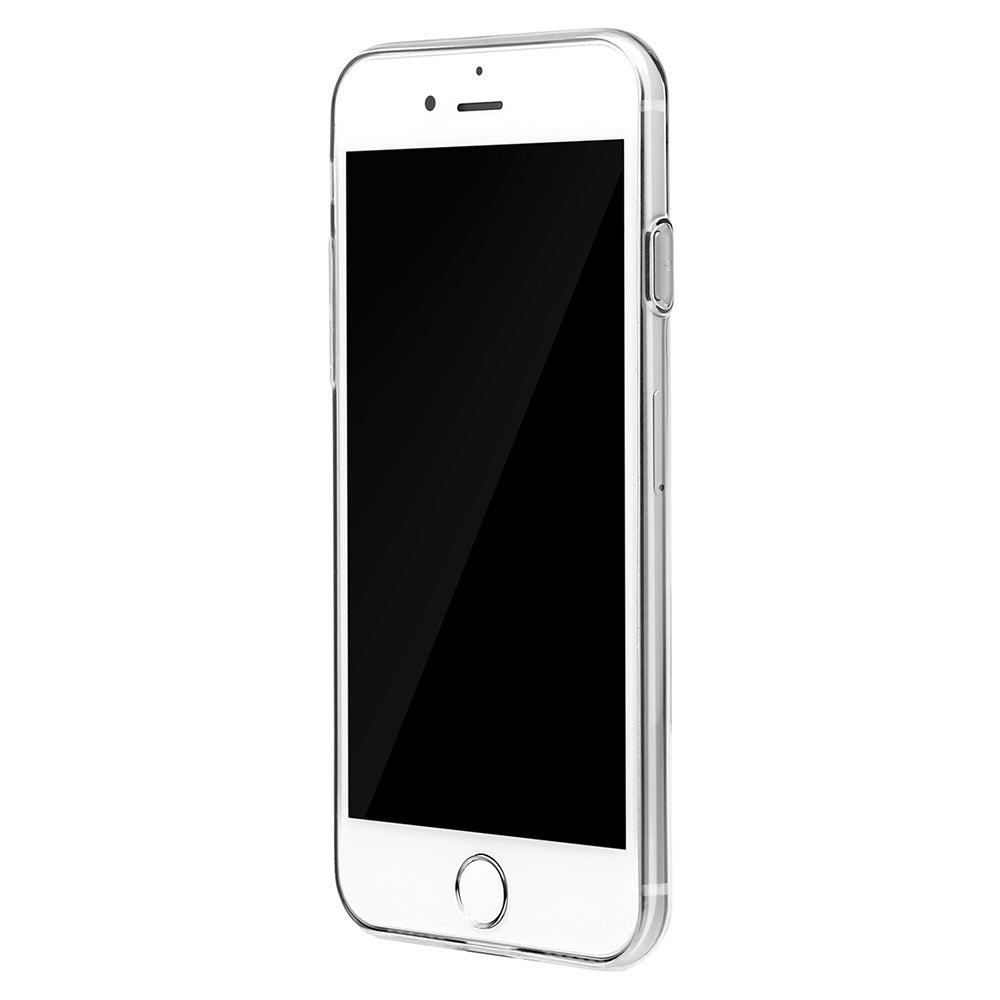 Baseus Simple Series Ultra Slim Soft Clear Panel Electroplate Plating TPU Case Cover for iPhone ...