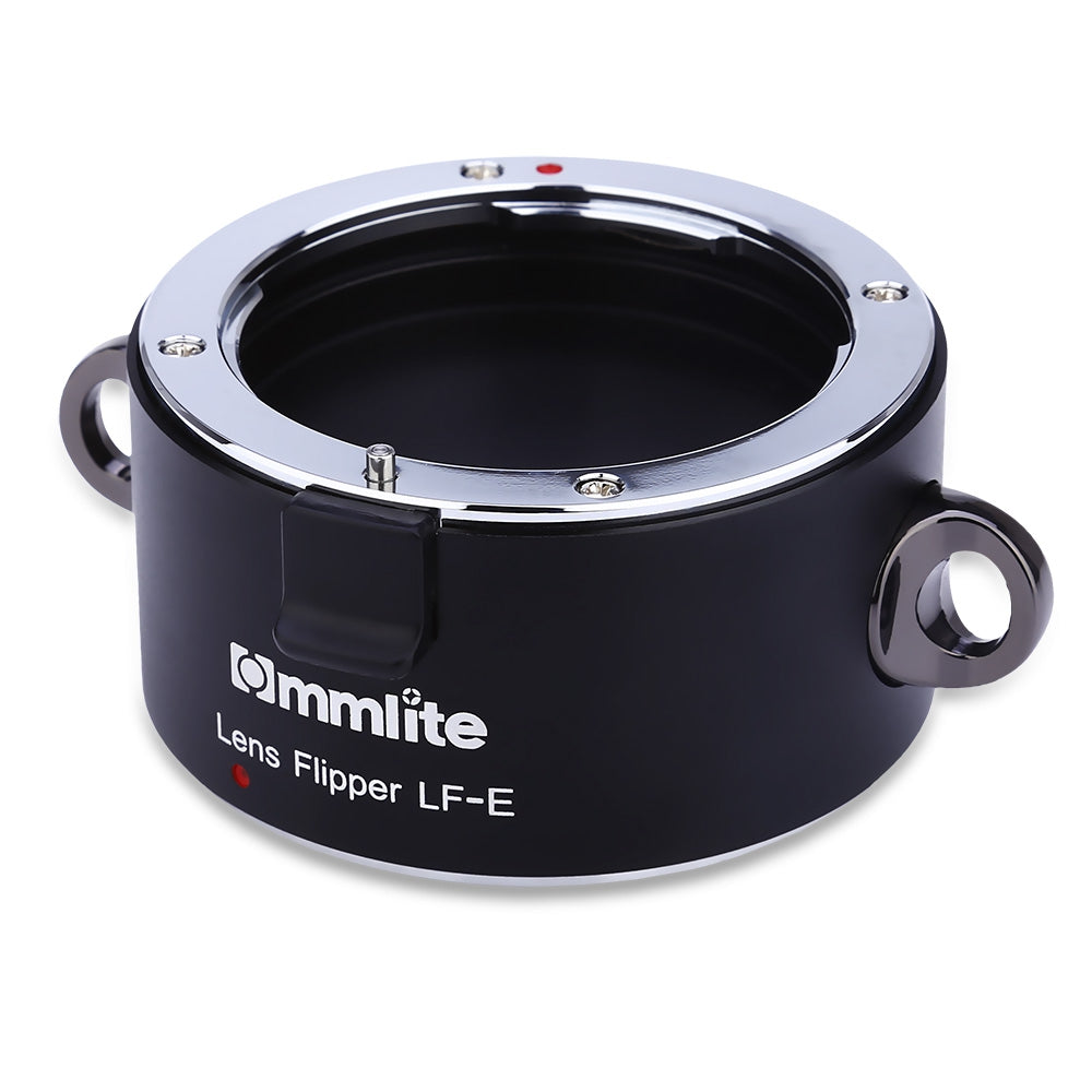 Commlite CM - LF - E Electronic Aperture Control Lens Mount Adapter Ring for Sony E-mount Lens