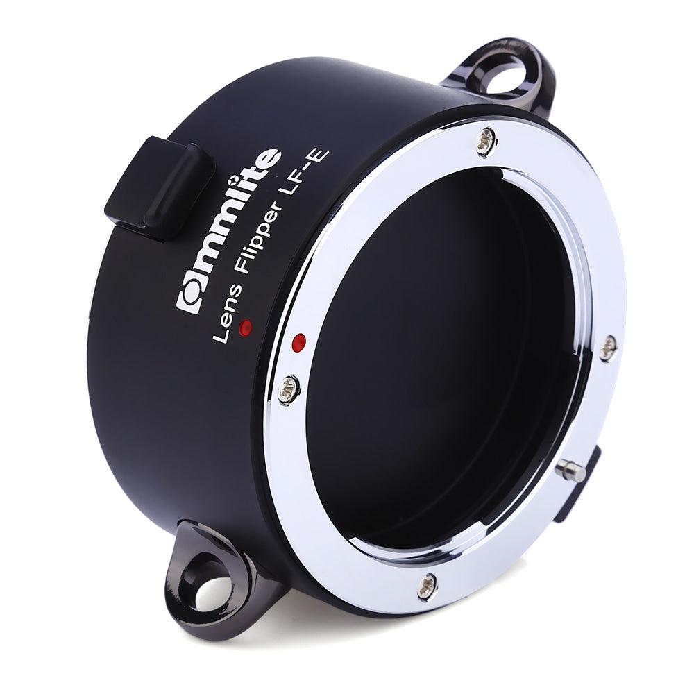 Commlite CM - LF - E Electronic Aperture Control Lens Mount Adapter Ring for Sony E-mount Lens