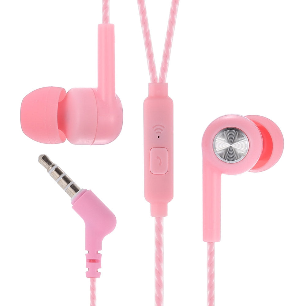 BYZ SE378 Universal 3.5MM Plug Earphones Stereo Music Headphones with Mic
