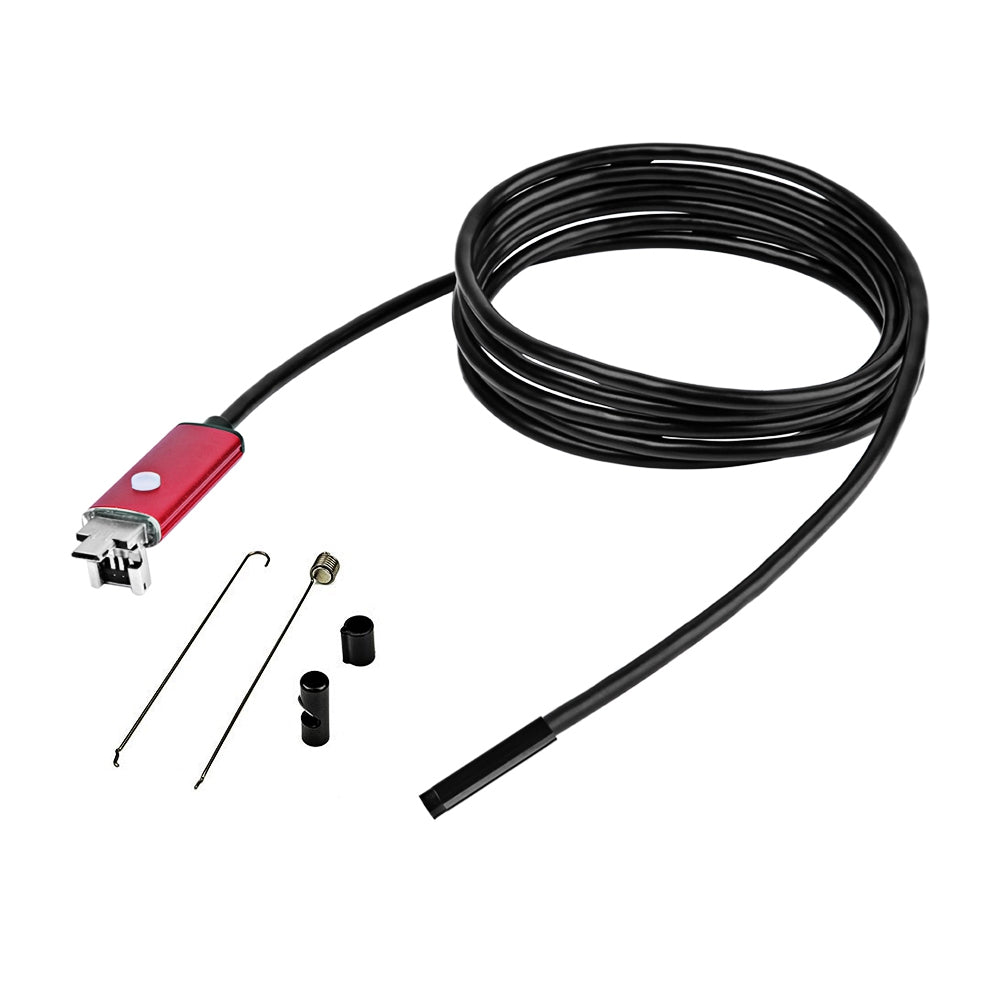 AN99 2-in-1 USB Micro Connector 5.5MM Endoscope Borescope Inspection Wire Camera