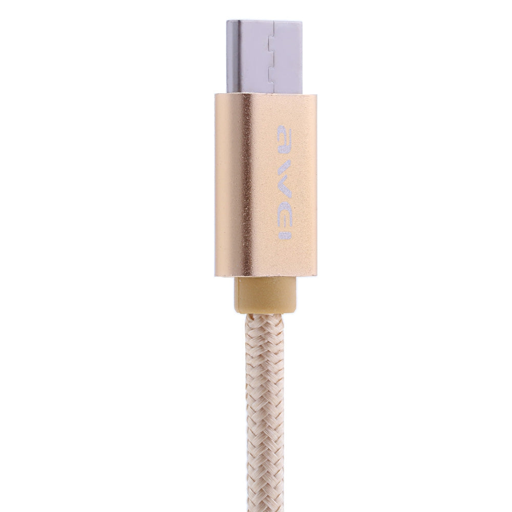 Awei CL - 960 1M USB 3.0 Type-C Nylon Braided Charging Data Wire