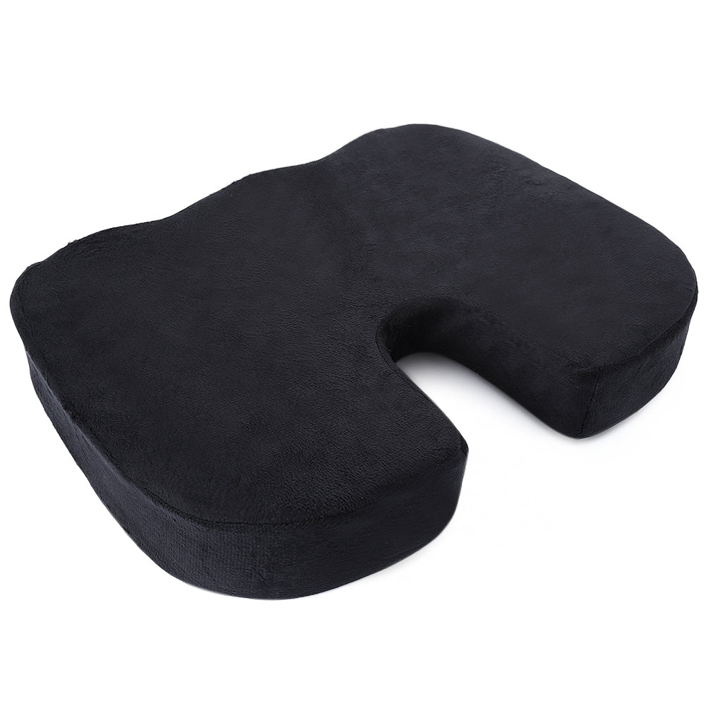 Coccyx Orthopedic Pure Memory Foam Seat Cushion for Chair Car Office