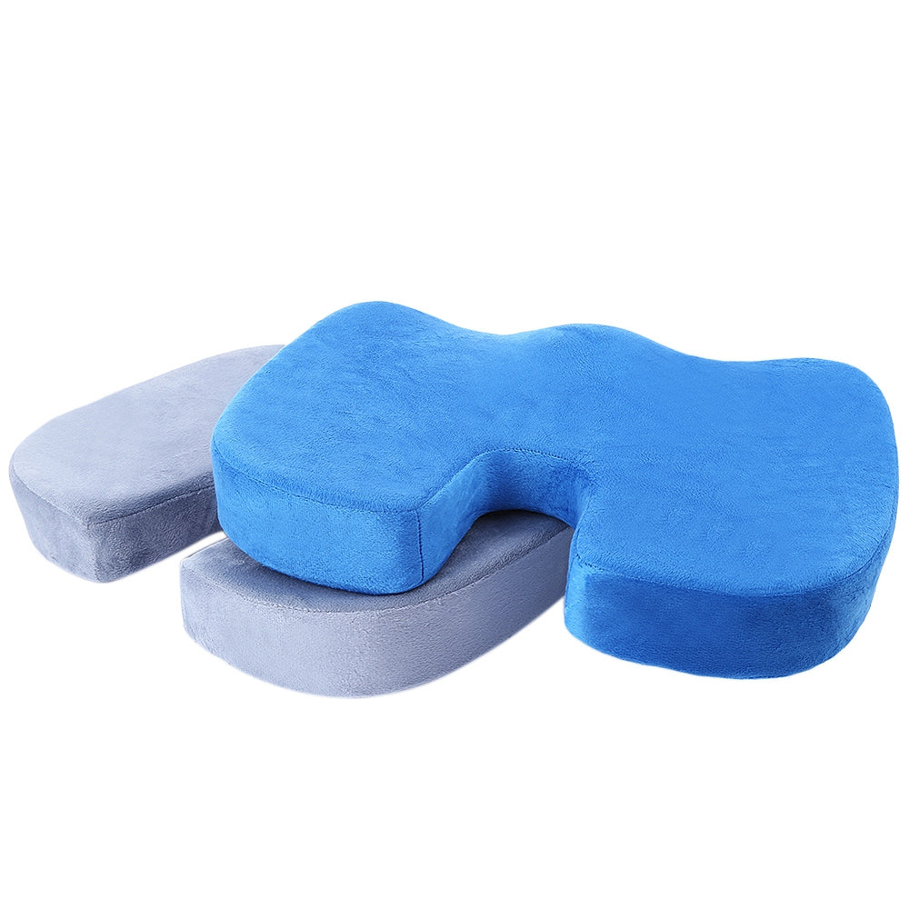 Coccyx Orthopedic Pure Memory Foam Seat Cushion for Chair Car Office