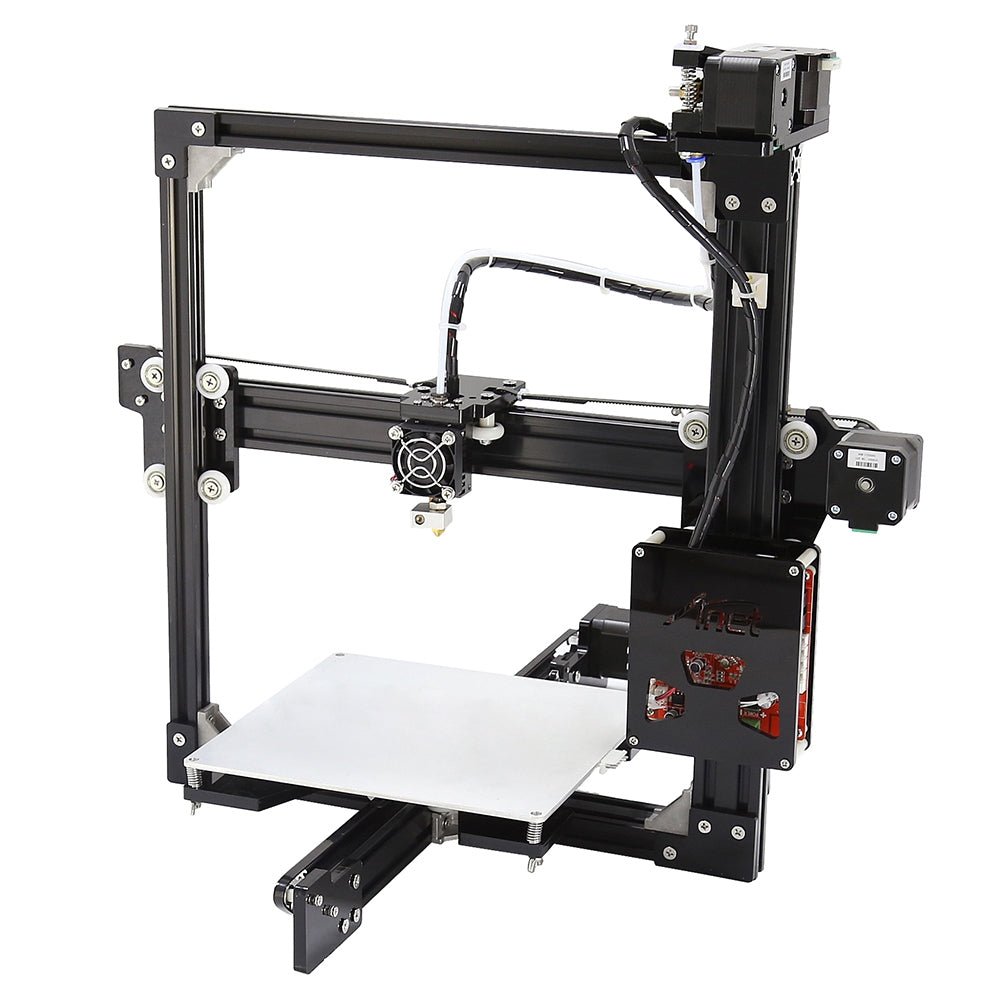 Anet A2 Aluminum Metal 3D Three-dimensional DIY Printer with TF Card Off-line Printing / LCD Dis...