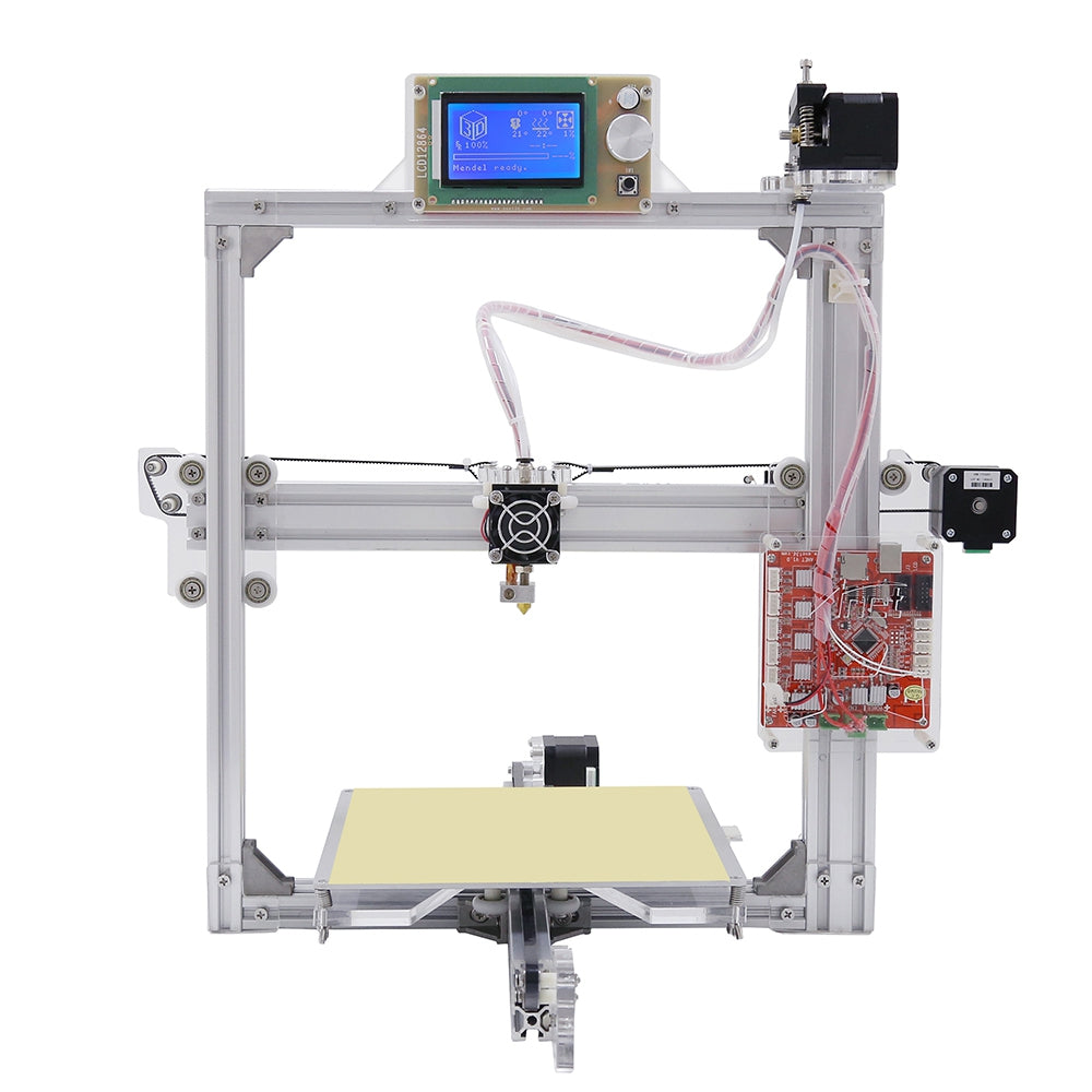 Anet A2 Aluminum Metal 3D Three-dimensional DIY Printer with TF Card Off-line Printing / LCD Dis...