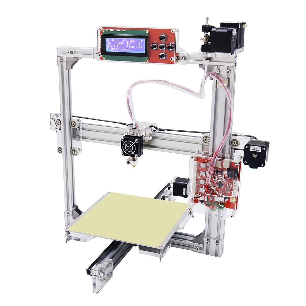 Anet A2 Aluminum Metal 3D Three-dimensional DIY Printer with TF Card Off-line Printing / LCD Dis...