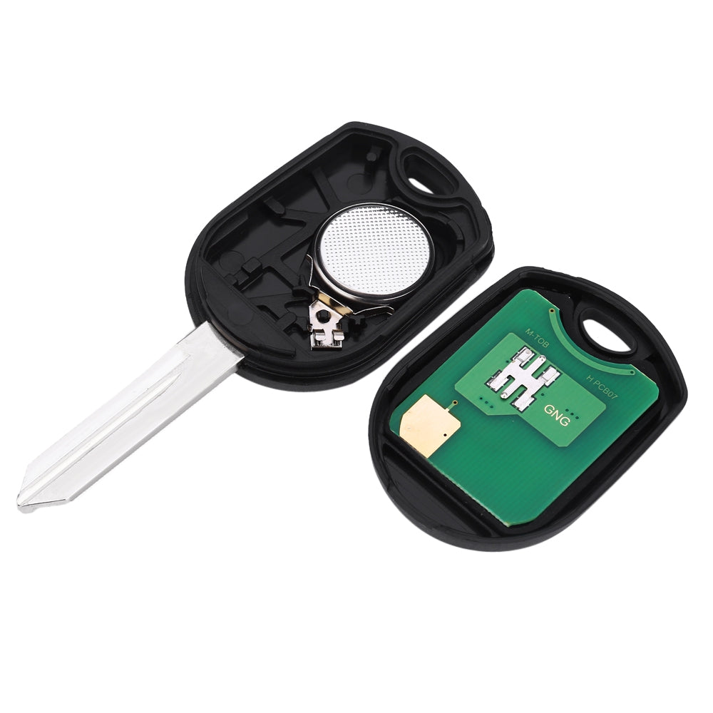 Car Ignition Uncut Remote Key with Transponder 63 Chip for Ford