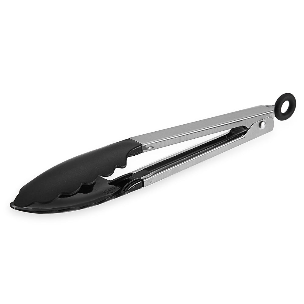 11 inch Stainless Steel Food Clip Bread Folder Barbecue Cooking Baking Tool