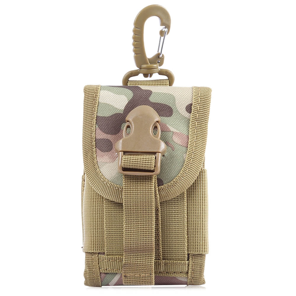 D - 5 Water Resistant Multifunctional Camouflage Phone Pouch Military Waist Bag