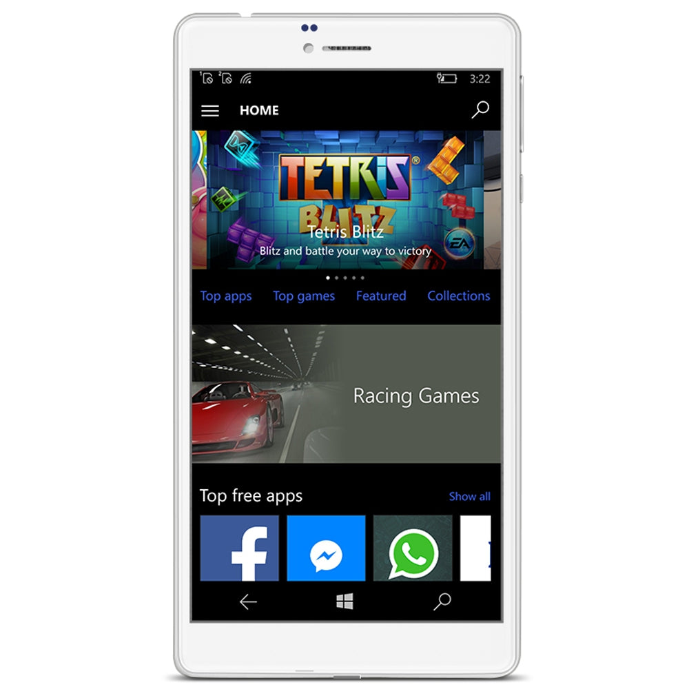 ALLDOCUBE WP10 6.98 inch 4G Phablet Windows 10 Mobile MSM8909 Quad Core 1.3GHz 2GB RAM 16GB ROM ...