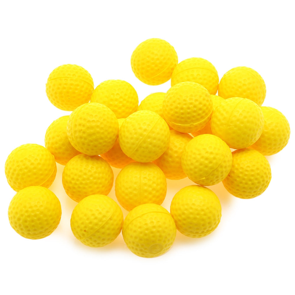 100pcs Soft PU Foam Compatible Gun Bullet Ball