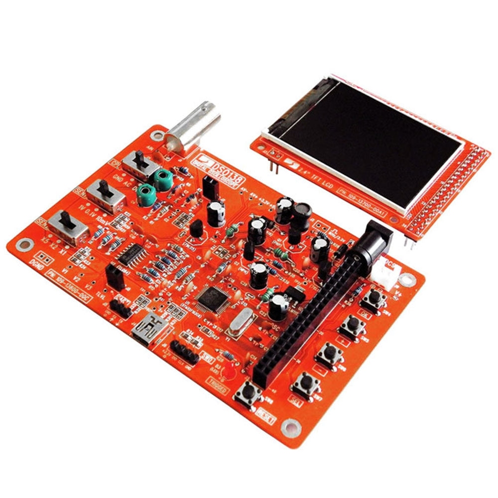 DSO138 DIY Digital Oscilloscope Kit 12Bit SMD Soldered 13803K Version