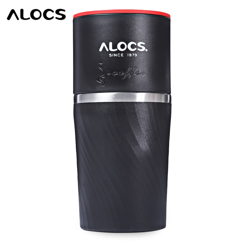 ALOCS CW - K16 4 in 1 Stainless Steel Manual Coffee Machine Camping Home Grinding Equipment