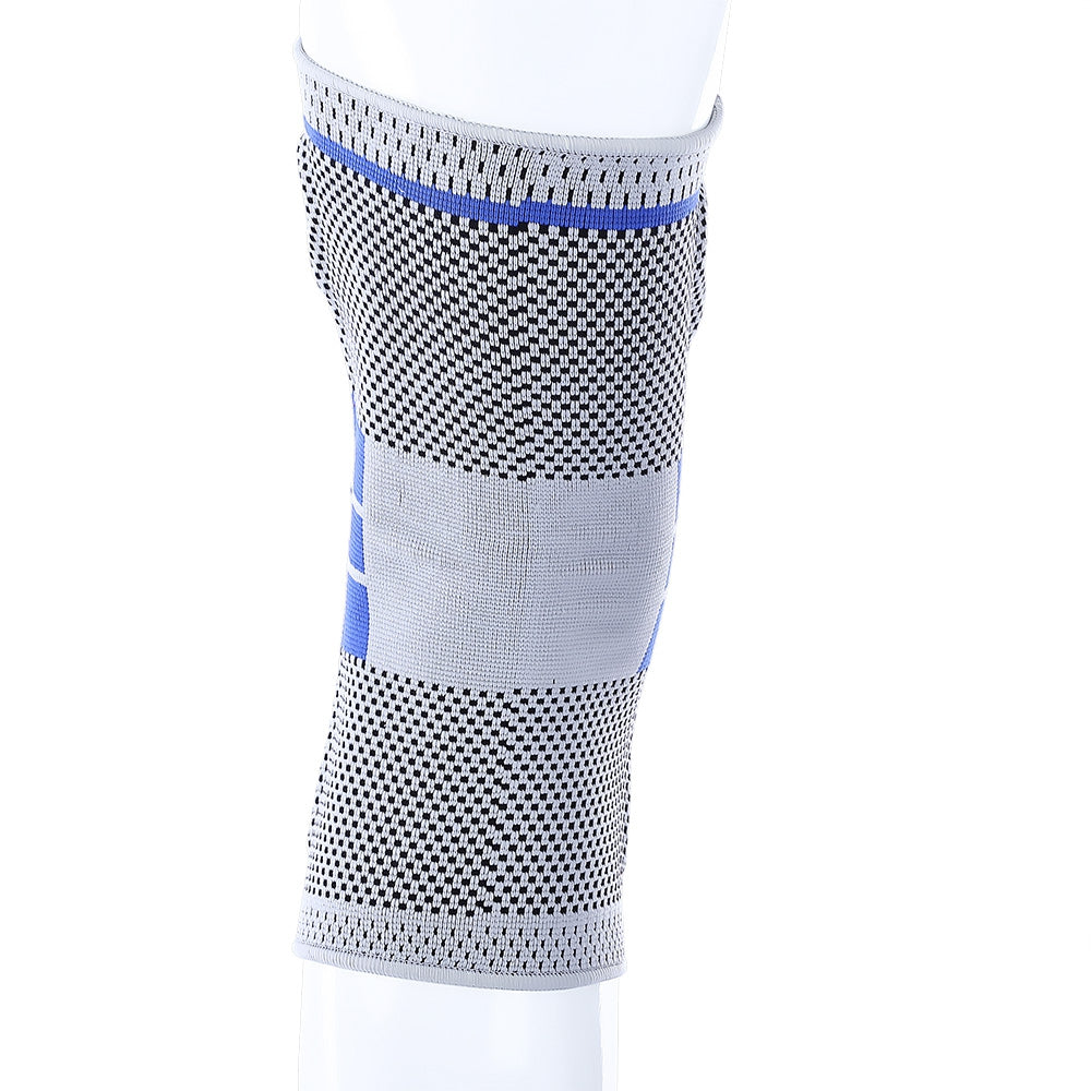 aomej Single Silicone Spring Compression Non-slip Kneecap Knee Sleeve Leg Warmer for Sport Runni...