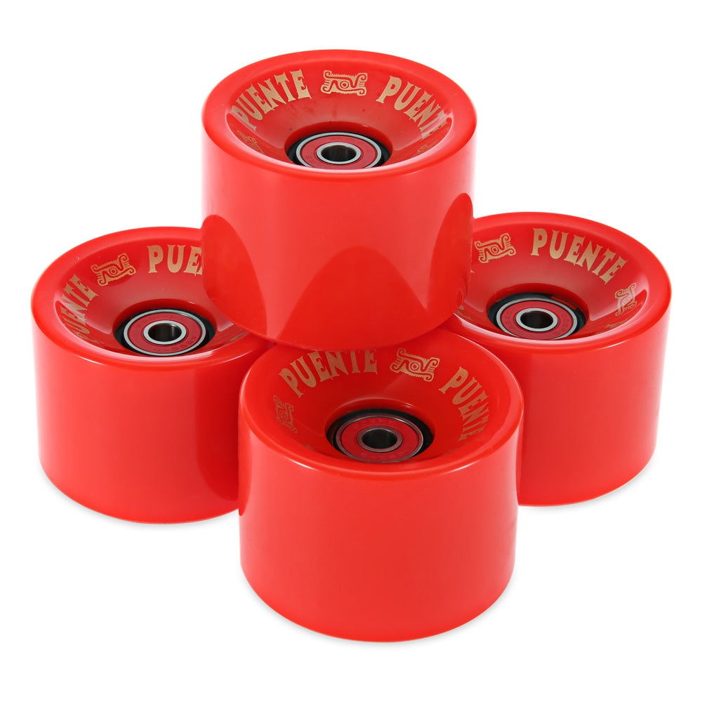 4pcs 70 x 51MM Outdoor Sport Skateboarding Wheel Skate Bearing