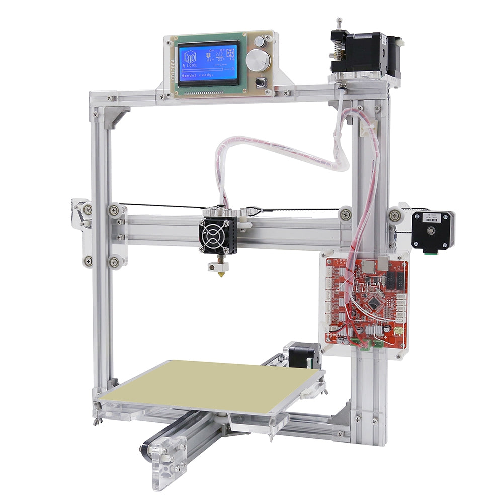 Anet A2 Plus Aluminum Metal 3D Three-dimensional DIY Printer with TF Card Off-line Printing / Op...